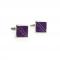 Purple on Purple Repp Stripe Cufflinks 1.jpg